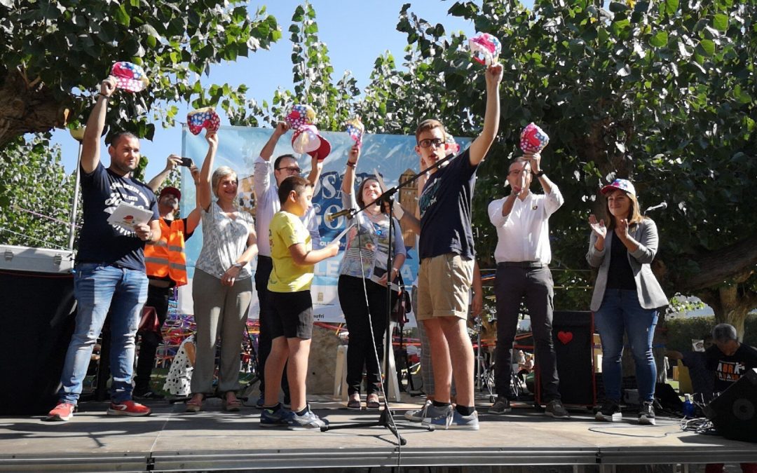 Mollerussa se solidaritza amb els infants i adolescents amb càncer amb la tercera edició de la festa del ‘Posa’t la Gorra!